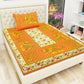 151 TC Cotton Single Checkered Bedsheet (Pack of 1, Multicolor)